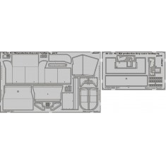 Photoetch for 1/35 M7 Priest Mid Deep Water Fording Equipment for Dragon kit