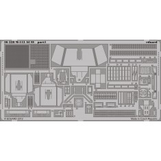 1/35 M113 ACAV Photo-Etched Detail Set for Italeri kit (2 PE Sheets)