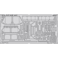 1/35 PzKpfw.IV Ausf.H Detail Set for Italeri kit (2 Photo-Etched Sheets)