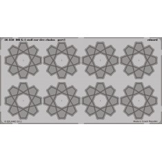 1/35 DB G-4 Staff Car Tyre Chains Detail Set for ICM kit (2 Photo-Etched Sheets)