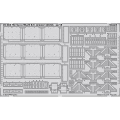 1/35 Merkava Mk.IV LIC Photo-Etched Armour Shields for Academy kit (2 PE Sheets)