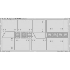 1/35 Jagdpanzer IV L/48 Schurzen Detail-up Set for Dragon 6369 kit (1 Photo-Etched Sheet) 