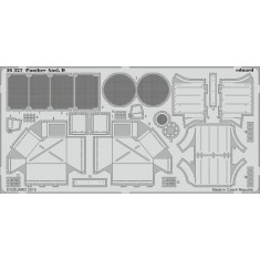 1/35 Panther Ausf.D Detail Set for Tamiya kit #35345 (1 PE sheet)