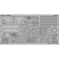 1/35 M4A3E8 Sherman Detail Set for Tamiya kit #35346 (1 Photo-Etched Sheet)