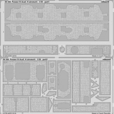 1/35 Panzer IV Ausf. H Zimmerit Photo-etched Detail set for Academy kits