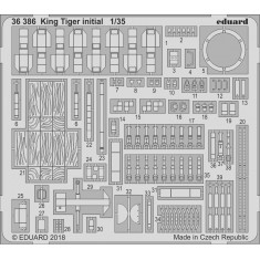 1/35 King Tiger Initial Detail Set for Takom kits