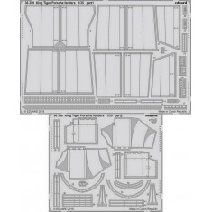 1/35 King Tiger Porsche Fenders Detail Set (PE) for Meng Models