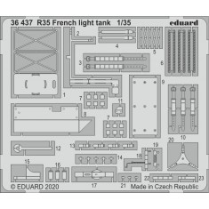 1/35 French Light Tank R35 Detail Set for Tamiya kits