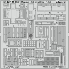 1/35 M 108 105mm / L30 Howitzer Detail set for AFV Club kits