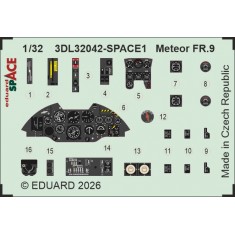 1/32 Gloster Meteor FR.9 Details on 3D Decal for Revell kits