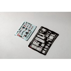 1/48 Messerschmitt Bf 109G-6 SPACE 3D Decals & PE parts for Eduard kits