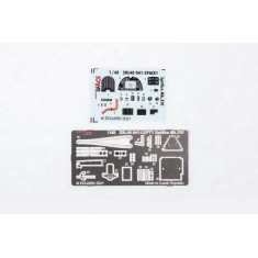1/48 Supermarine Spitfire Mk.XVI SPACE 3D Decals & PE parts for Eduard kits