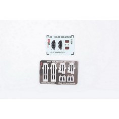 1/48 Zlin Z-226 SPACE 3D Decals & PE parts for Eduard kits