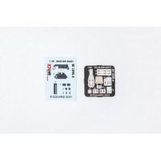 1/48 Messerschmitt Bf 109E-4 SPACE 3D Decals & PE parts for Eduard kits