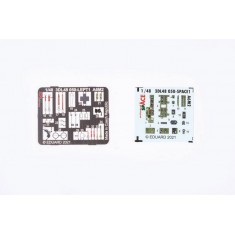 1/48 Mitsubishi A6M2 Zero Space 3D Decals & PE parts for Eduard kits