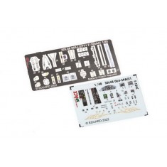 1/48 Lockheed F-104C Starfighter Decals & PE parts for Kinetic kits