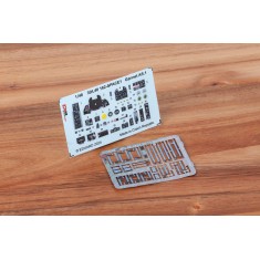 1/48 Fairey Gannet AS.1 Cockpit 3D Decals & Detail Parts [Space] for Airfix kits