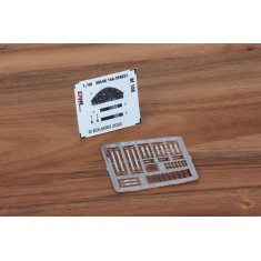 1/48 Messerschmitt Bf 108 Taifun Cockpit 3D Decals & Detail Parts [Space] for Eduard kits