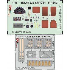 1/48 Fieseler Fi 156C Storch Interior 3D Decals for Tamiya kits
