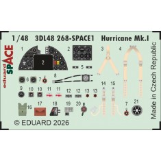 1/48 Hurricane Mk.I Detail Parts on 3D Decal for Arma Hobby kits