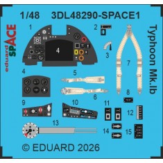 1/48 Typhoon Mk.Ib Details on 3D Decal for Hasegawa / Hobby 2000 kit