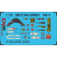 1/72 Grumman F4F-3 Wildcat Details on 3D Decal for Arma Hobby Kit