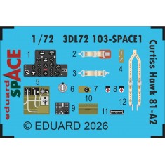 1/72 Curtiss Hawk 81-A2 Details on 3D Decal for Arma Hobby Kit