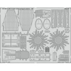 1/48 Douglas B-26C Invader Undercarriage & Exterior Detail Set for ICM kits