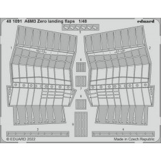 1/48 Mitsubishi A6M3 Zero Landing Flaps Detail set (PE) for Eduard kits