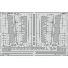 1/48 Grumman FM-2 Wildcat Landing Flaps Photo-etched set for Eduard kits