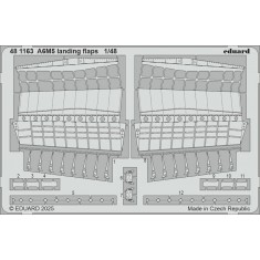 1/48 A6M5 Zero Landing Flaps Photo-etched set for Eduard kits
