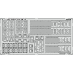 1/48 B-26F Marauder Bomb Bay Photo-etched set for ICM kits