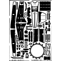 Photoetch for 1/48 Focke-Wulf Ta-152H-1 for Dragon kit