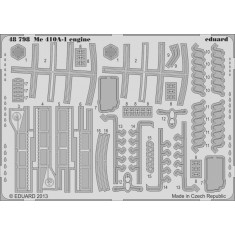 1/48 Messerschmitt Me 410A-1 Engine Detail Set for Meng Model kits