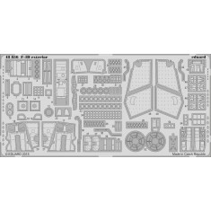 1/48 ROKAF F-4D Exterior Detail Set for Academy kit #12300 (1 Photo-Etched Sheet) 