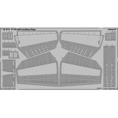 1/48 Bell P-39/400 Airacobra Landing Flaps for Eduard #8061/8062 (1 PE sheet)
