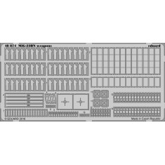 1/48 Mikoyan MiG-23BN Weapons for Trumpeter kit #05801 (1 Photo-Etched Sheet)