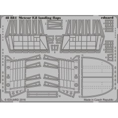 1/48 Gloster Meteor F.8 Landing Flaps for Airfix #09182 kit (1 Photo-Etched Sheet)