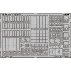 1/48 Mikoyan MiG-27 Flogger D Armament for Trumpeter kit #05802 (1 Photo-Etched Sheet)