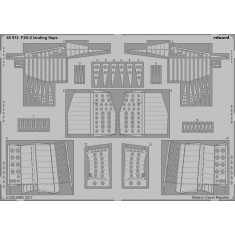 1/48 McDonnell F2H-2 Landing Flaps for Kitty Hawk kit (1 Photo-Etched Sheet)