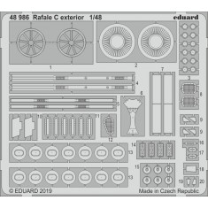 1/48 Dassault Rafale C Exterior Photo-etched Detail set for Revell kits