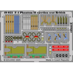 Colour Photoetch for 1/48 F-4 Ejection Seat British for Hasegawa/Revell kit