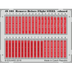 1/48 Remove Before Flight (Steel, 1 Photo-Etched Sheet)