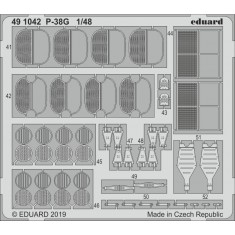 1/48 Lockheed P-38G Lightning Detail set for Tamiya kits