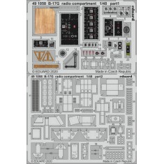 1/48 Boeing B-17G Flying Fortress Radio Compartment Detail Set for Hong Kong Models