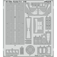 1/48 Hawker Hunter F.4 Detail Set for Airfix kits