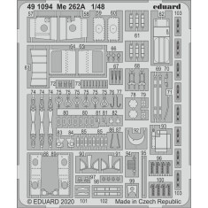 1/48 Messerschmitt Me 262A Detail set for Hobby Boss kits