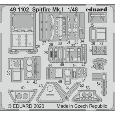 1/48 Spitfire Mk.I Detail Set for Airfix kits