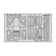 1/48 Grumman F3F-2 Detail set (photo-etched) for Academy kits