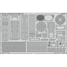 1/48 F-16C Fighting Falcon Block 42 From 2006 Detail Parts for Kinetic kits